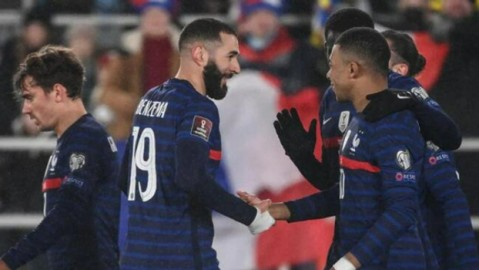 世预赛-马特塔破门古斯托两助攻 法国3-1阿塞拜疆完美收官